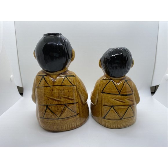 2 VINTAGE MEXICAN TEQUILA CERAMIC DECANTER MEN - Picture 5 of 12